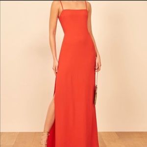 Reformation Lilac Dress in Hot Day